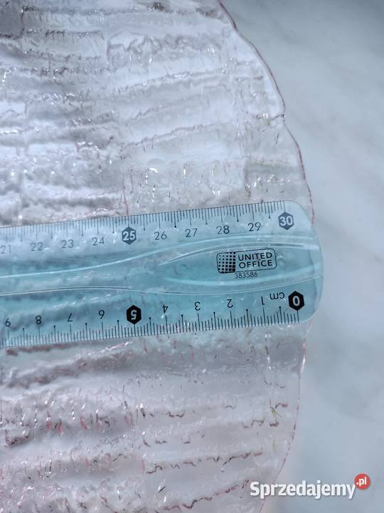 Duża patera talerz iglo 31 blady róż ETDrosd Choszczno