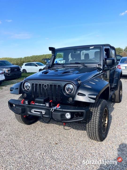 Jeep Wrangler Sport 36 V6 2017 r Offroad Edition 120000km mazowieckie