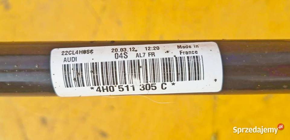 AUDI A8 D4 30 TDI 250 4X4 QUATTRO STABILIZATOR osobowe mazowieckie sprzedam