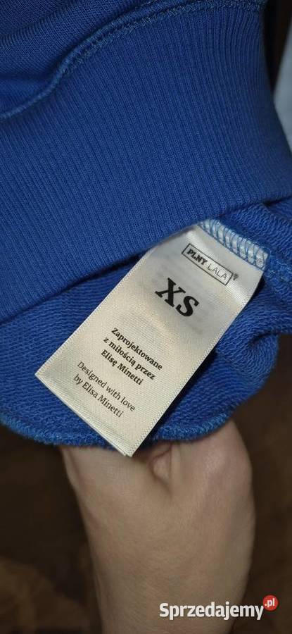Bluza Plny Lala Vneck niebieska stan idealny Swetry i golfy Odzież damska Warszawa