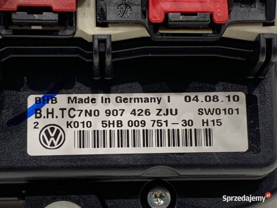 PANEL STEROWANIA NAWIEWU VW CADDY III 7N0907426