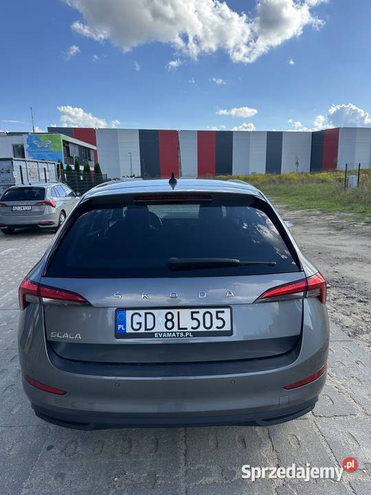Skoda Scala 10 TSI DSG Ambition LPG FV 23 cesja Gdańsk