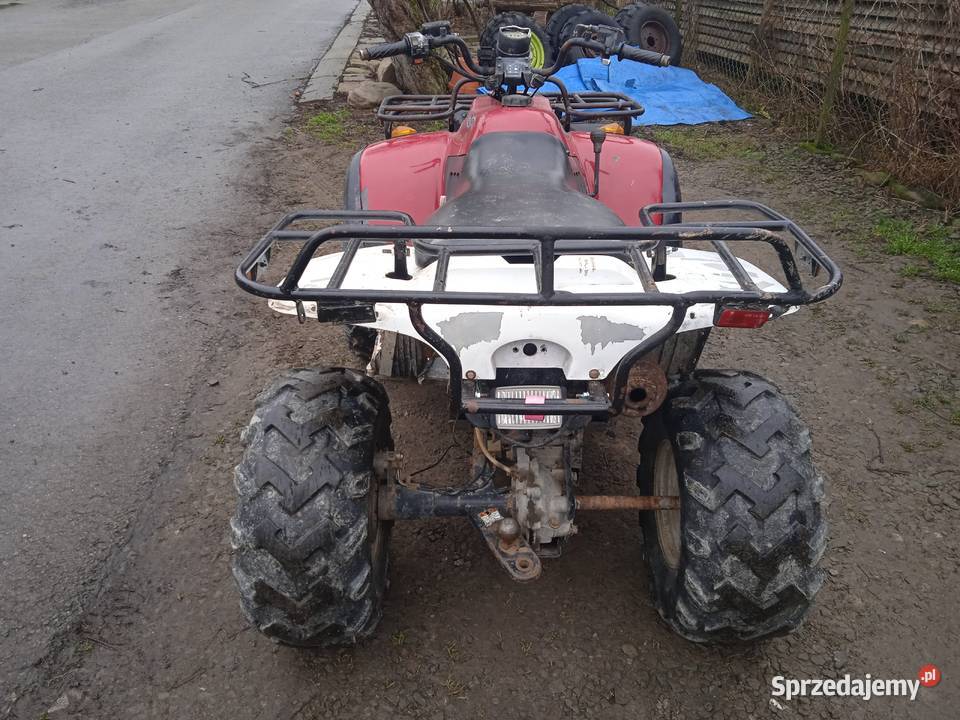Quad linhai 260 z wyciągarka i pługiem 2508km Motoryzacja Sękowa sprzedam