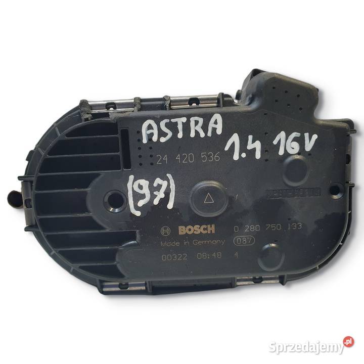 PRZEPUSTNICA Opel Astra III H 14 16V 0280750133 lubelskie Chełm