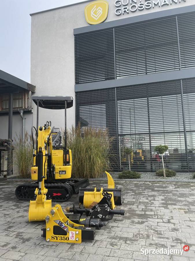 Minikoparka Gunter Grossmann GG800N małopolskie Dąbrowa Tarnowska sprzedam