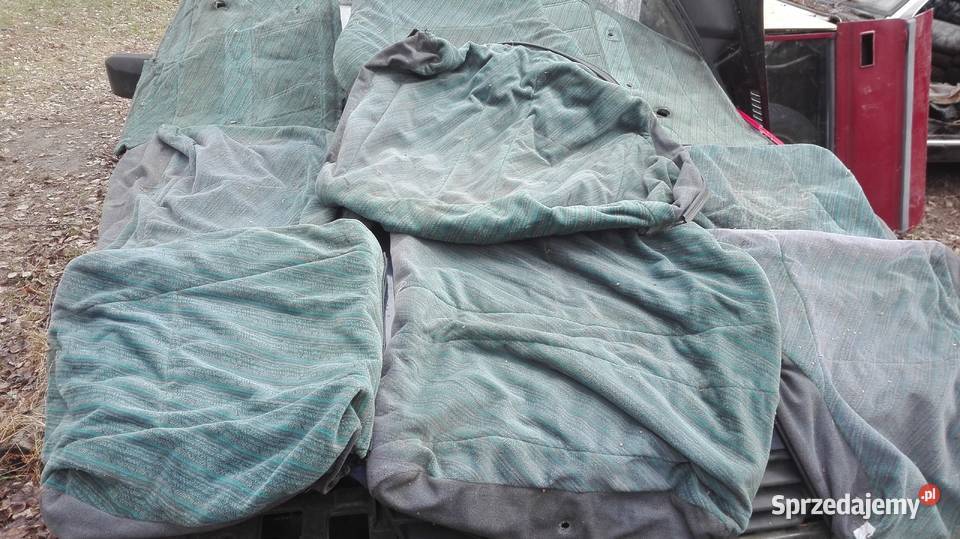 Material fotele polonez caro atu zielono jasne Pozostałe Suskowola