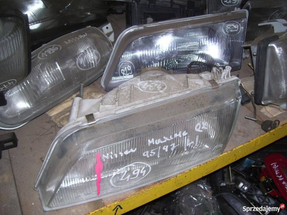 Nissan maxima qx 9598 reflektor lewy lampa lewa Wrocław
