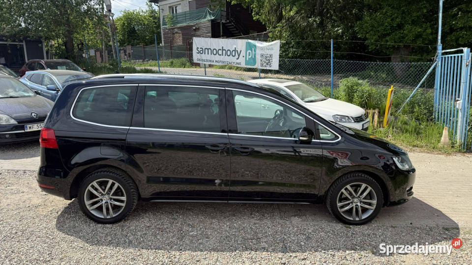 Volkswagen Sharan 20tdi automat 7os Webasto serwisowany w ASO Sharan Gdańsk