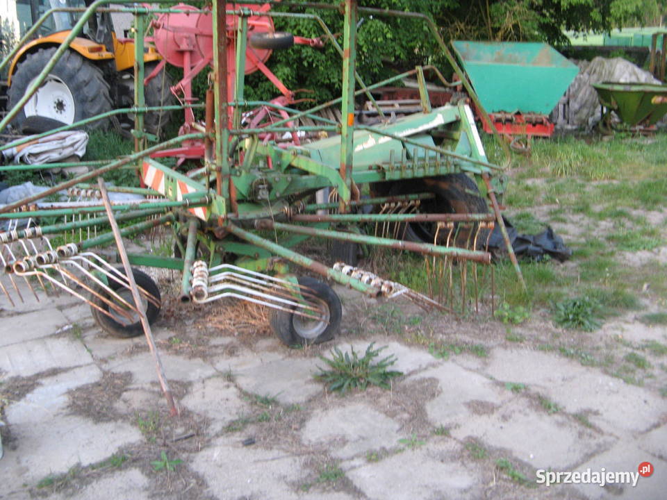 Ograbiarka Stoll 415 szerokość robocza 4m Zgrabiarki i przetrząsacze mazowieckie Garwolin