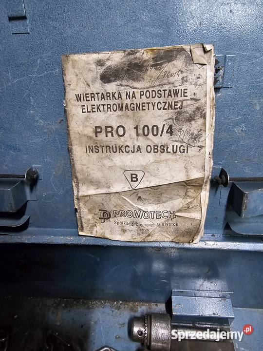 Wiertarka na podstawie elektromagnetycznej PRO Wiertarki i wkrętarki Zgierz