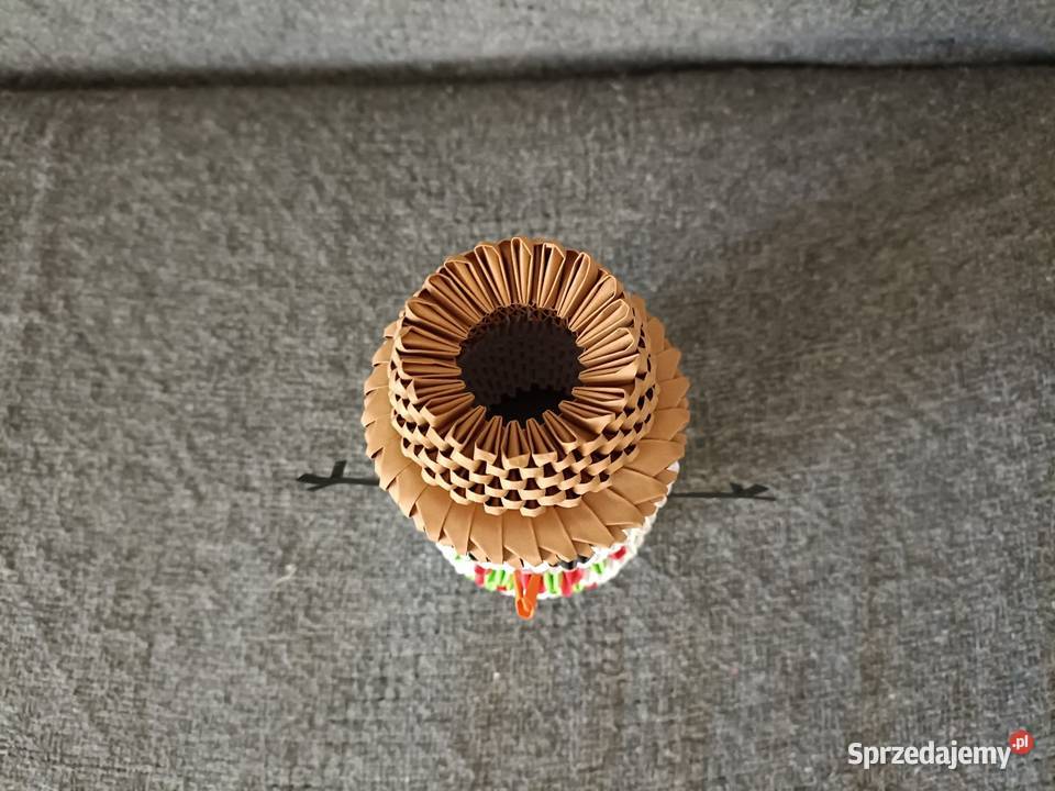 Duży Bałwan Origami Modułowe 3D Kwidzyn