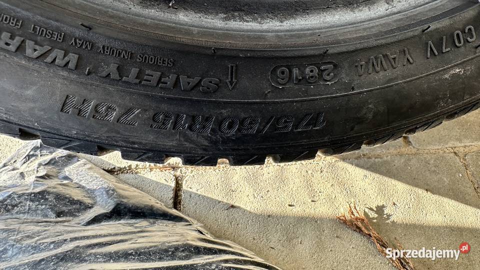 Opony Zimowe Kumho 17550R15 15cale małopolskie
