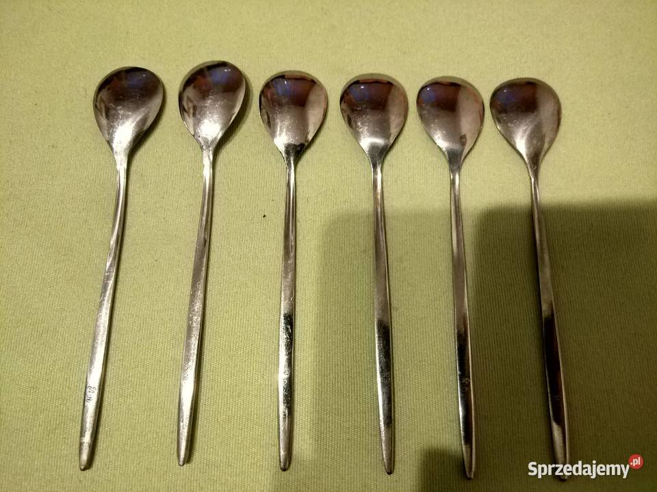 Łyżeczki deserowe 125 mm 6 inny kolor Lublin