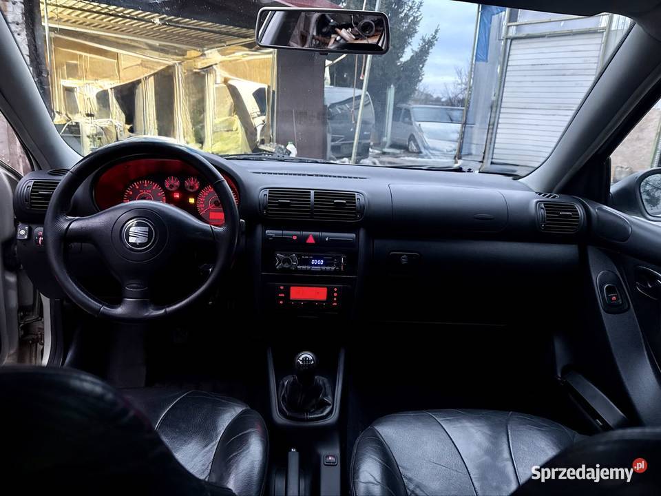 Seat Leon 16 105 LPG do 2034 Klimatyzacja Skóra benzyna+LPG mazowieckie Borzęcin Duży