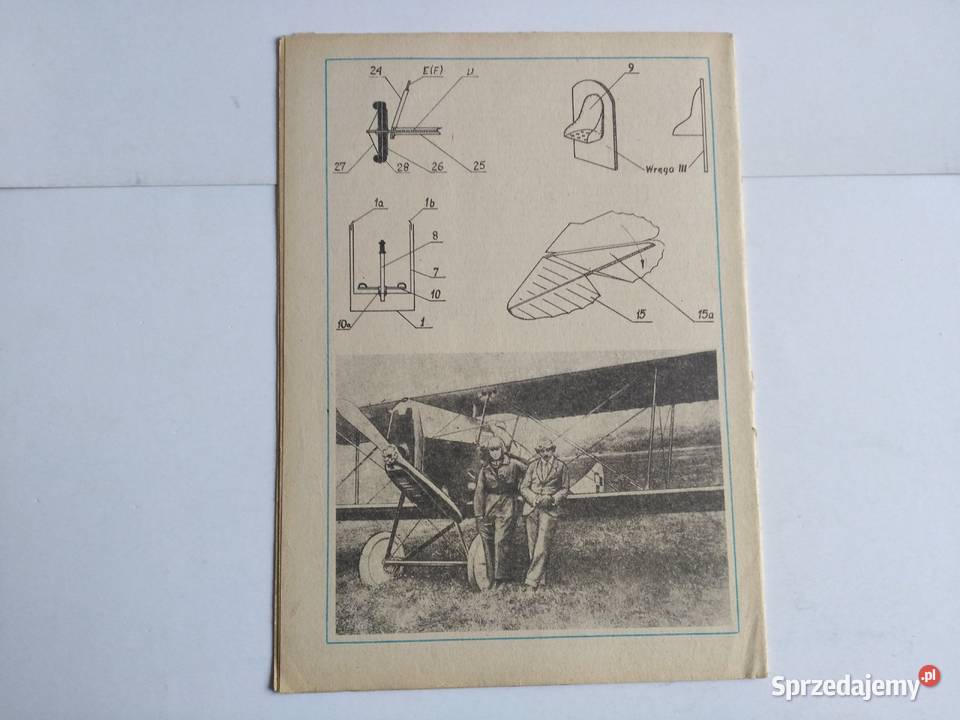 Mały Modelarz 111981 Samolot myśliwski Ansaldo Dąbrowa Górnicza