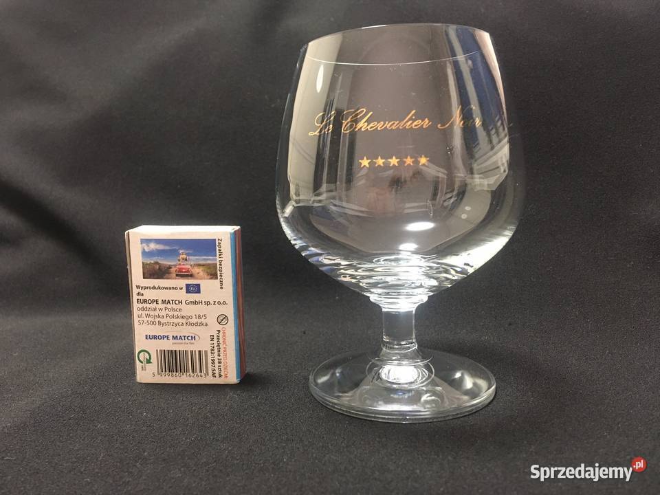Kieliszek lampka do Le Chevalier Noir koniak Porcelana i szkło zachodniopomorskie Kołobrzeg