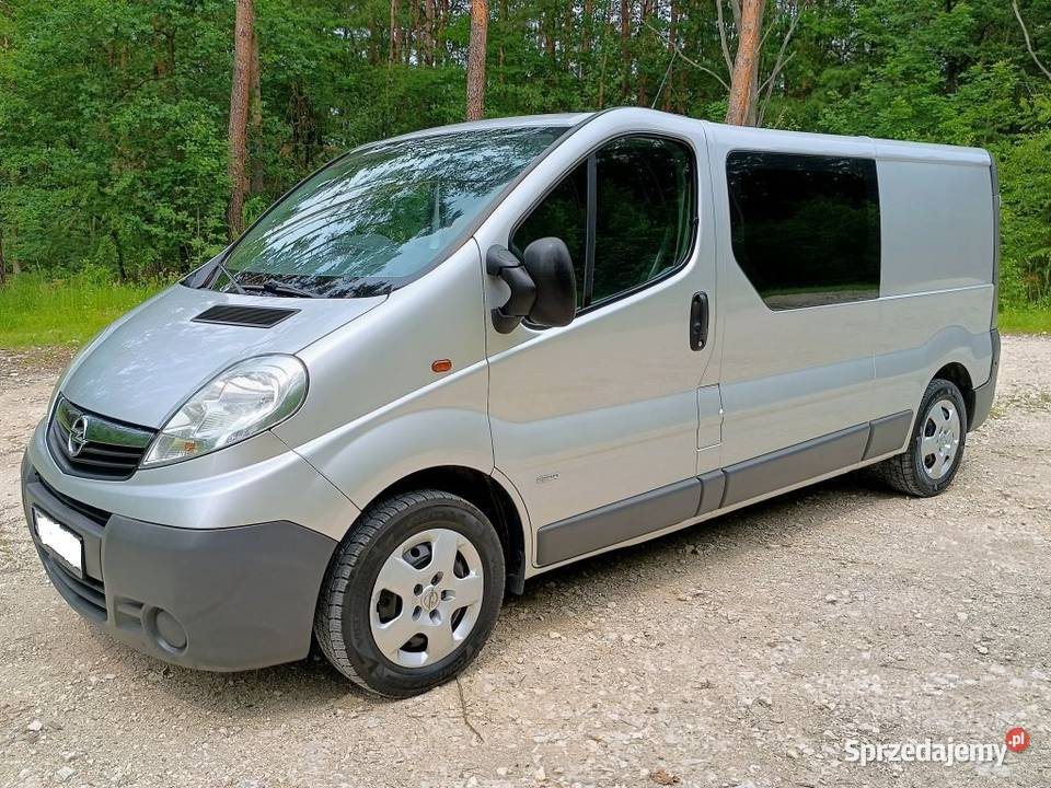 Vivaro 20 CDTI 115 Dubel Kabina Brygadówka Klima welurowa tapicerka Opel Mielec
