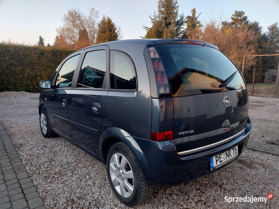 Opel Meriva 16 Benzyna Automat Opłacony z Grudziądz