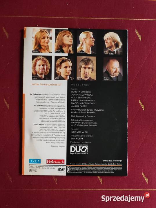 2005 Piotr Rubik Zbigniew Książek Tu Es Petrus Kielce sprzedam