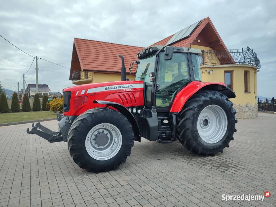 Ciągnik Massey Ferguson 7480 DYNATV Chełmiec