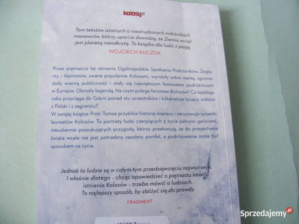 Pokolenie kolosów Opowieści o podróżnikach reportaż, literatura faktu