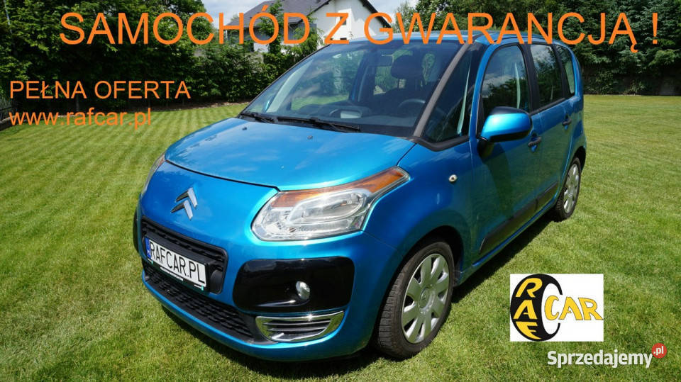 Citroen C3 Picasso Opłacony super stan Gwarancja Hatchback Zielona Góra
