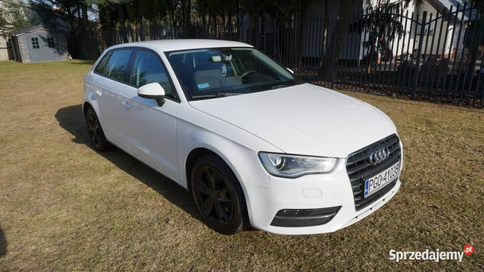 Audi A3 Sportback piękna Gwarancja 8V 2012 110KM Zielona Góra