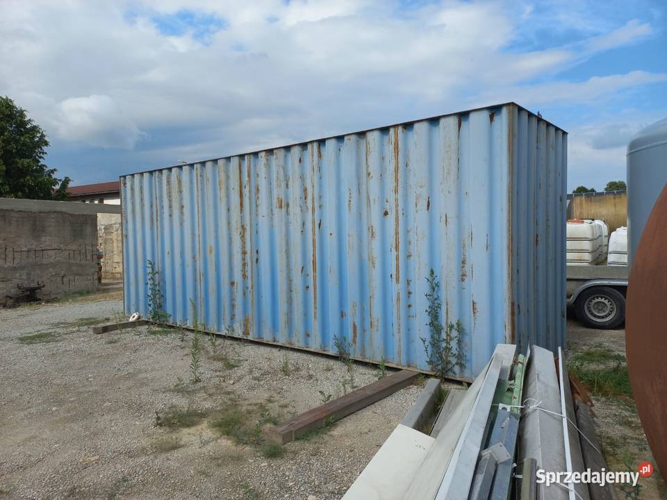 Kontener Zbiornik Stalowy na Ciecz Olej Płyny opolskie Bzinica Nowa sprzedam