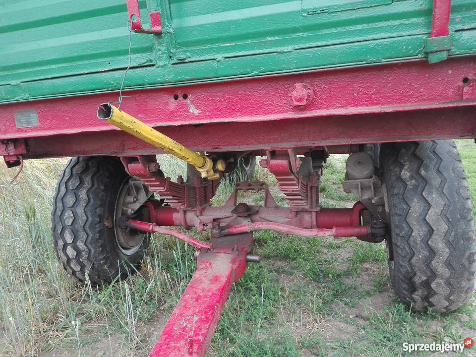 Rozrzutnik dwuosiowy przyczepa Nowe Miasto Lubawskie