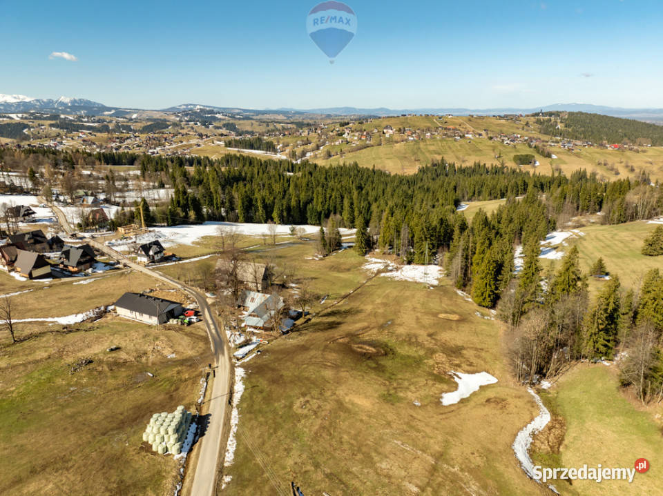 Sierockie działka 5901m2 WZtka 4 domy budowlana