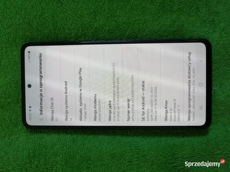 Samsung A 52 Super Amoled 67 6128GB małopolskie