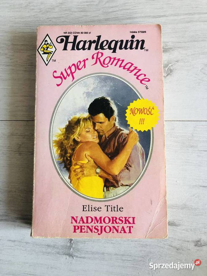 Książka Harlequin Nadmorski pensjonat Elise Proza i poezja Łódź
