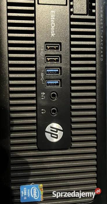 Komputer HP SFF i5 4590 8gb ram SSD licencja WIN Łańcut