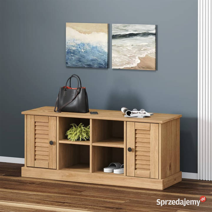 Szafka na buty VIGO 106x35x45 lite drewno Warszawa