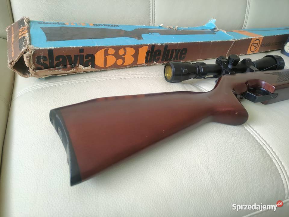 Wiatrówka Slavia 631 Luxe plus luneta Łódź