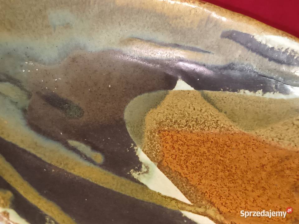 Ręcznie wykonana misa ceramiczna ceramika Chorzew