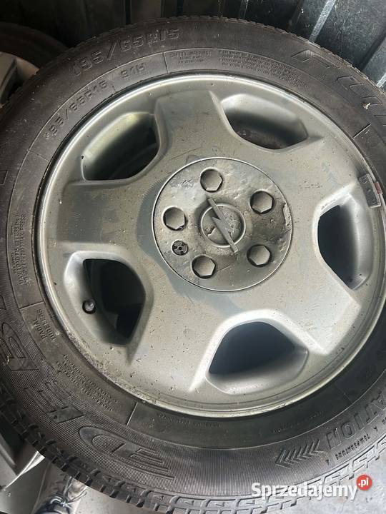 Alufelgi plus opony Opel 19565R15 Łomża