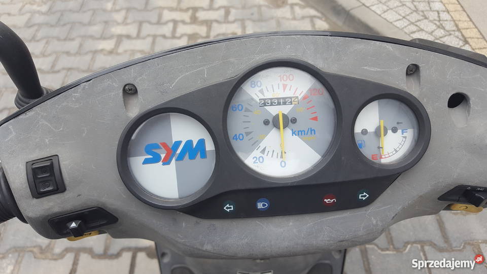 Skuter SYM JET 100 r2002 bez papierów bagażnik Warszawa