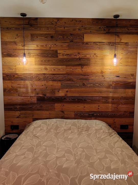 Stare drewno deski na ścianę z rozbiórki stodoły Kielce