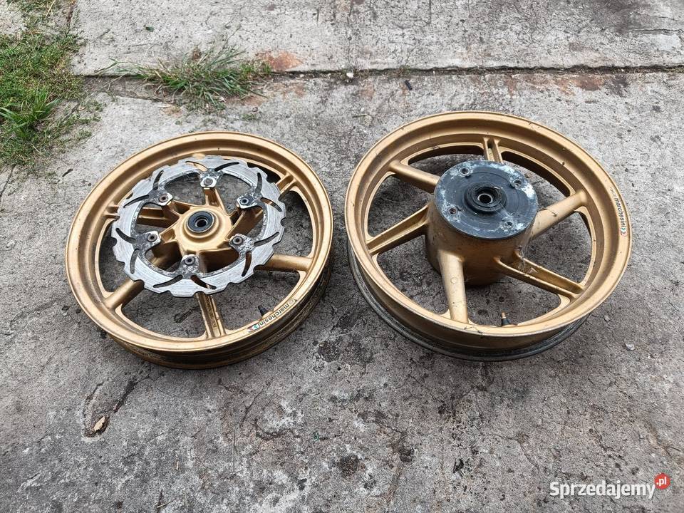 Honda CB 500 koła przód tył złote Myszków