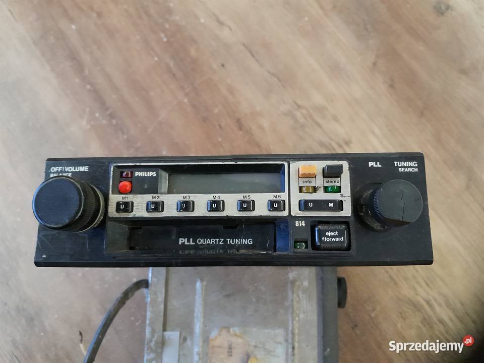 Radio magnetofon philps ppl tuning 814 Łomża