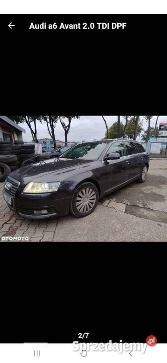 Audi A6 Avant 20 TDI DPF diesel Mrągowo sprzedam