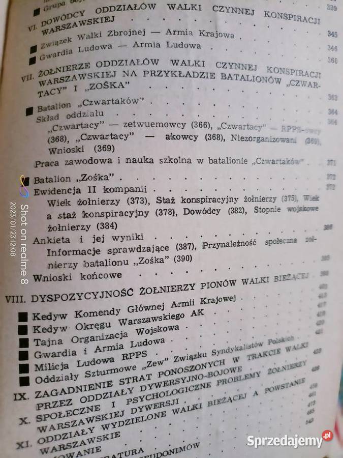 Oddziały szturmowe konspiracyjnej Warszawy Książki naukowe i popularnonaukowe Warszawa