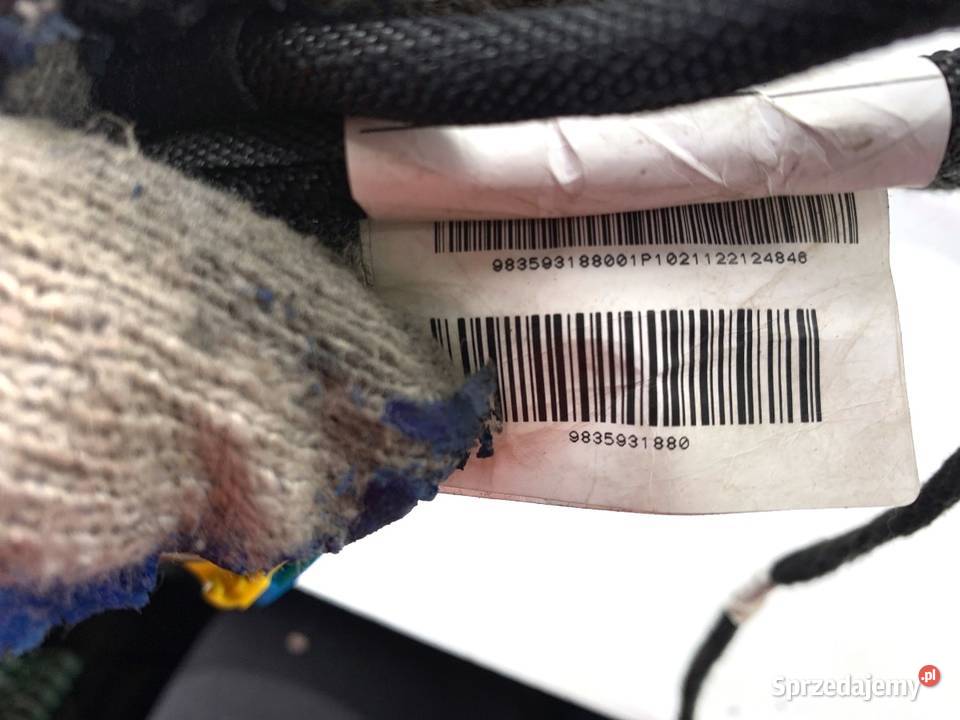 WIĄZKA DRZWI PRZÓD LEWY OPEL CORSA F 9835931880 osobowe sprzedam