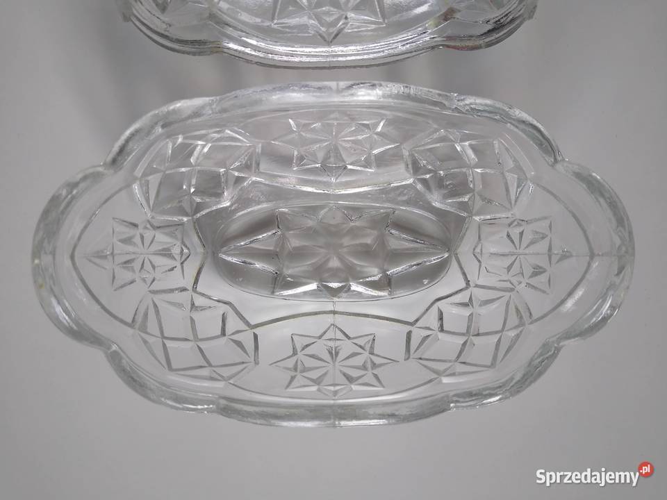 Miska Miseczki Łódeczki Szkło 3 sztuki Gdańsk