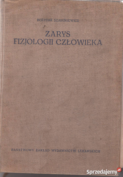 02330 ZARYS FIZJOLOGII CZŁOWIEKA BOŻYDAR Czyrna