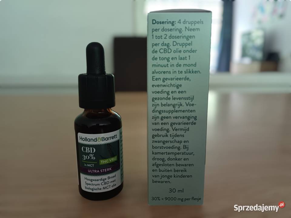 Olejek CBD 30 30 ml Holland Barrett Oryginalny Łódź sprzedam