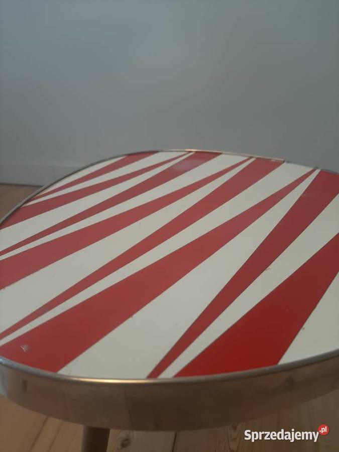 Stolik kawowy nerka patyczak z czasów PRL lata 32.5cm Szczecin sprzedam