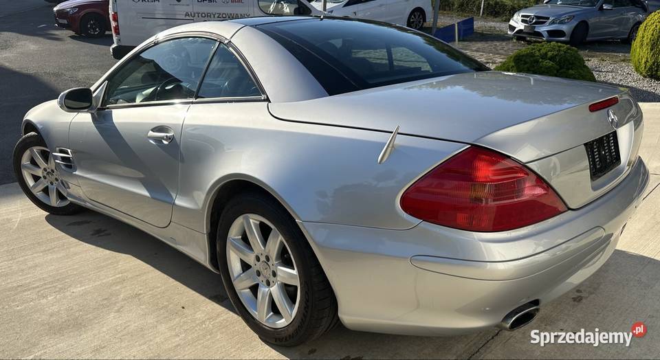 Mercedes SL 500 benzyna małopolskie Więckowice