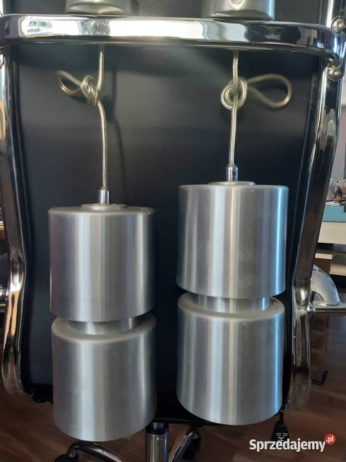 Lampy wiszące 2 sztuki łódzkie Wiśniowa Góra